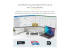 StarTech.com USB-C & USB-A Dock, Hybrid Universal Laptop Docking Station with Dual Monitor Display 4K 60Hz HDMI & DisplayPort, 60W Power Delivery, Gigabit Ethernet, Windows, Mac Chrome - Fremsiden