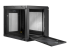 StarTech.com 2 Post 9U 19" Wall Mount Network Cabinet, Adjustable Depth 6-15" Locking IT Switch Depth Enclosure, Vented Computer/Electronics Equipment Data Rack w/ Shelf + Hook & Loop Tape - Tilbake