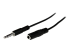 StarTech.com 2m Slim 3.5mm Stereo Extension Audio Cable - Høyre vinkel