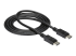 StarTech.com 35 ft DisplayPort Cable with Latches - Venstre vinkel