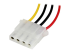 StarTech.com 12in Molex LP4 Power Extension Cable M/F - Høyre vinkel