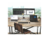 StarTech.com Dual-Laptop USB-C KVM Docking Station, Dual Monitor 4K 60Hz DisplayPort Dock, 5-Port USB Hub, GbE, 90W/45W Power Delivery to Two Laptops, Windows/Mac, 2-Host KVM Dock - Fremsiden