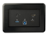 StarTech.com Conference Room Docking Station, Universal Laptop Dock, 4K HDMI, 60W Power Delivery, USB Hub, GbE, Audio, In-Table Connectivity Box For Huddle/Boardroom Collaboration Space - Fremsiden