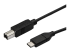 StarTech.com USB C to USB B Printer Cable - Høyre vinkel