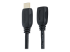 StarTech.com 2m (6ft) HDMI Extension Cable, Ultra HD HDMI Male to Female Cable, 4K HDMI Cable Extender, 4K 30Hz UHD HDMI Cable with Ethernet M/F, High Speed HDMI 1.4 Cable, 10.2Gbps - Høyre vinkel