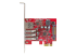 StarTech.com 3 Port PCI Express USB 3.0 Card + Gigabit Ethernet - Oversiden